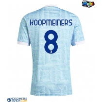 Moški Nogometni dresi Juventus Teun Koopmeiners #8 Gostujoči 2025-26 Kratek Rokav